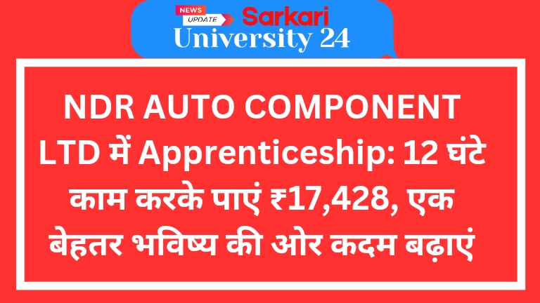 NDR AUTO COMPONENT LTD